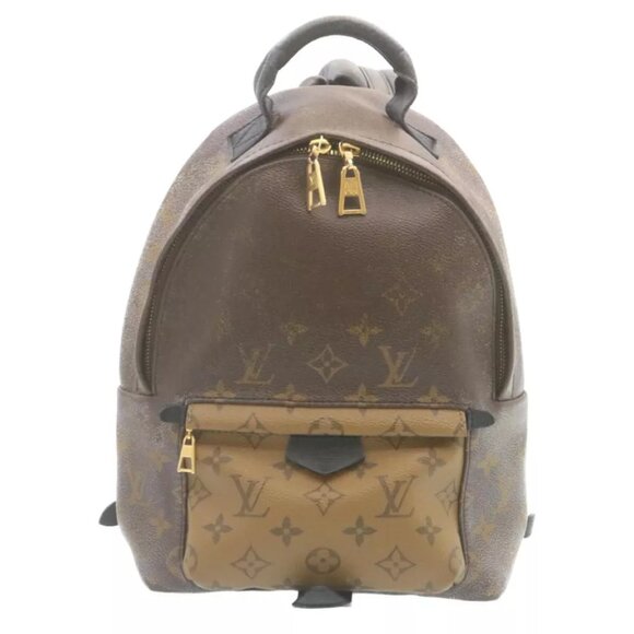 LOUIS VUITTON Monogram Reverse Palm Springs PM Backpack M43116 LV Auth am2170g - Picture 10 of 14